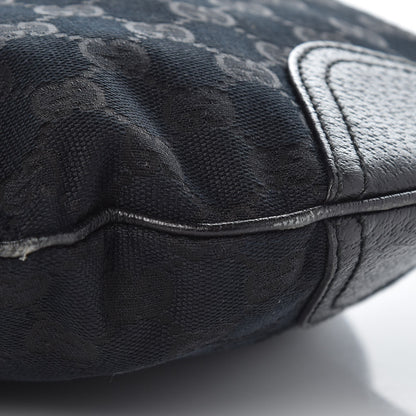 Gucci Monogram Small Princy Hobo Bag Black 9 of 9