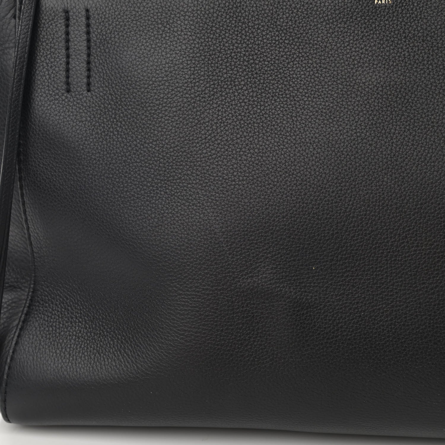 Celine Supple Calfskin Large Edge Shoulder Bag Black 15 of 17