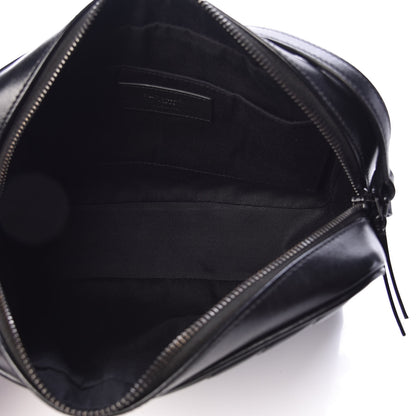 Saint Laurent Calfskin Matelasse Monogram Lou Camera Bag Black 5 of 8