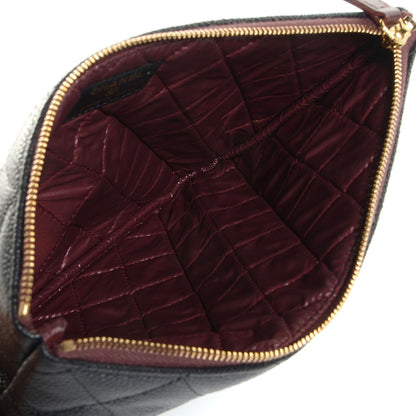 Chanel Caviar Quilted Medium Cosmetic Case Black 5 of 8