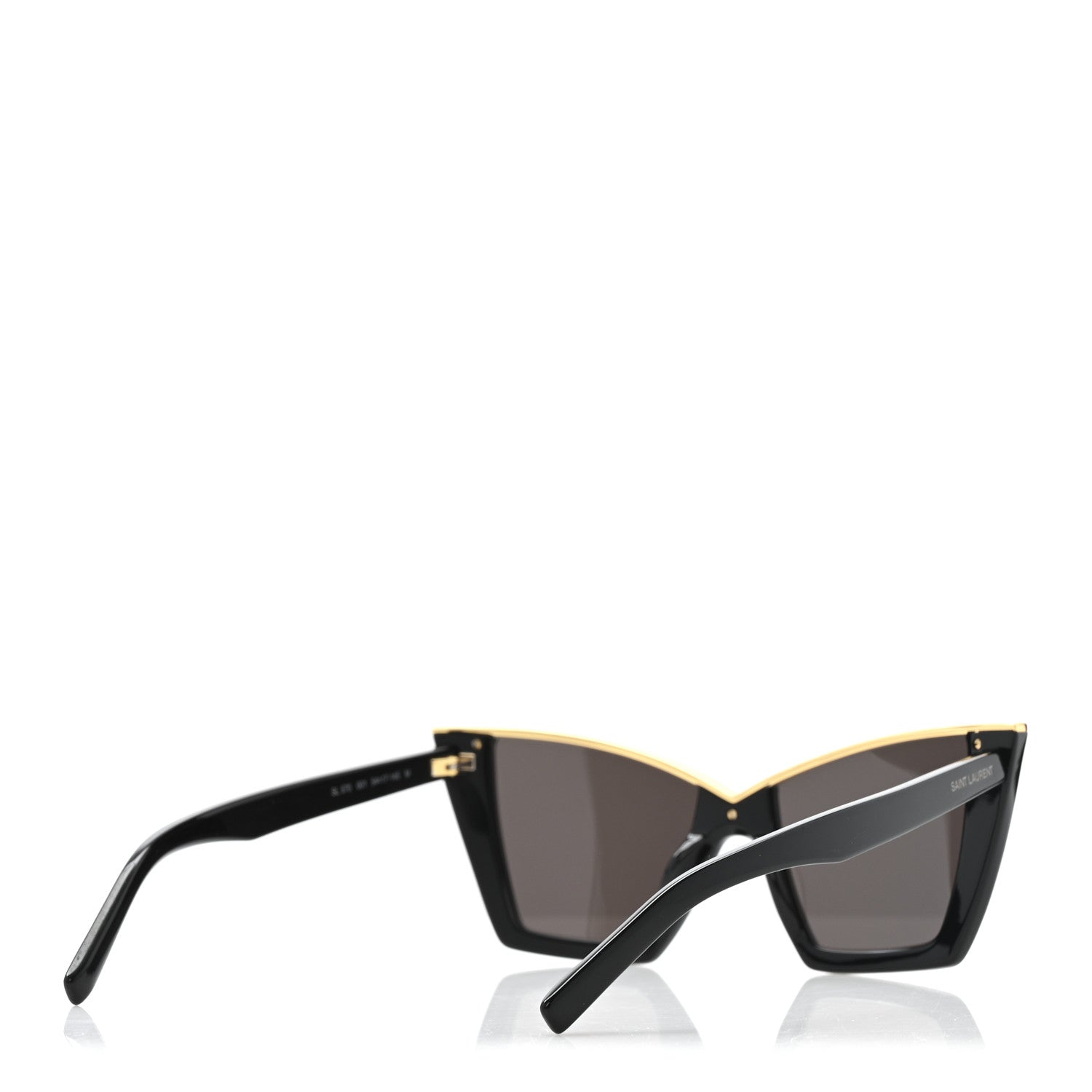 Saint Laurent Cat Eye Kate Sunglasses Black 4 of 8
