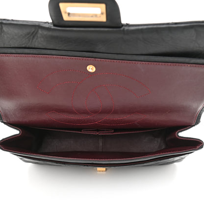 Chanel Aged Calfskin Quilted 2.55 Reissue 227 Flap Black 5 of 13