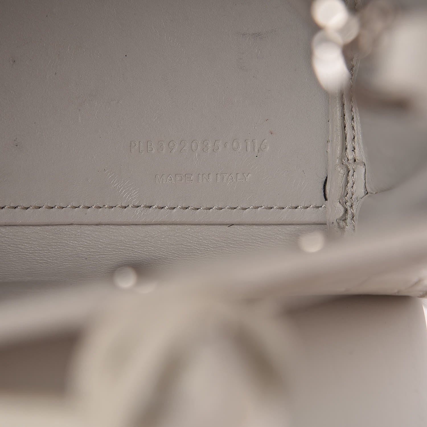 Saint Laurent Croc Calfskin Embossed Nano Sac De Jour Cream Souffle 7 of 15