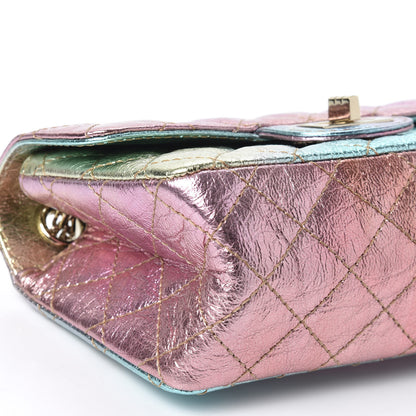 Chanel Metallic Goatskin Quilted Mini 2.55 Reissue Flap Multicolor 5 of 10