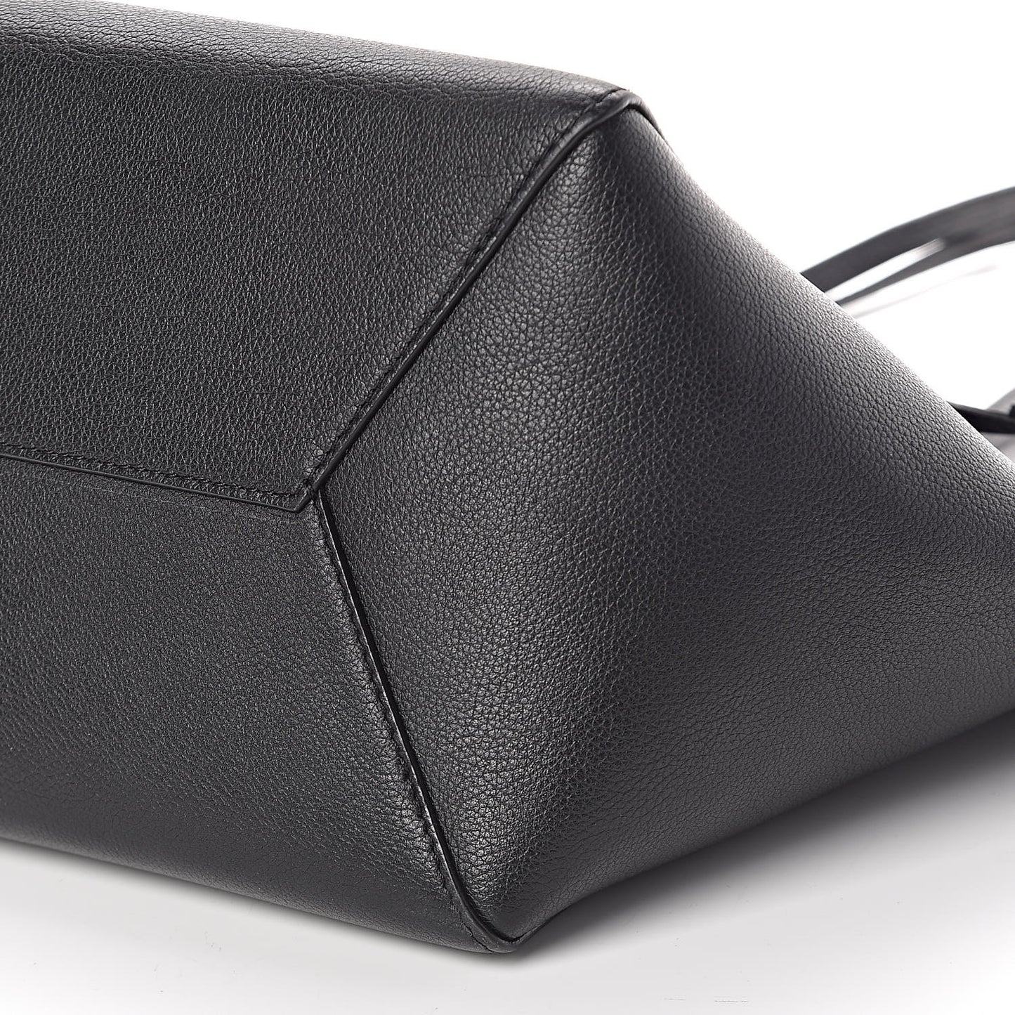 Calfskin Lockme Cabas Black