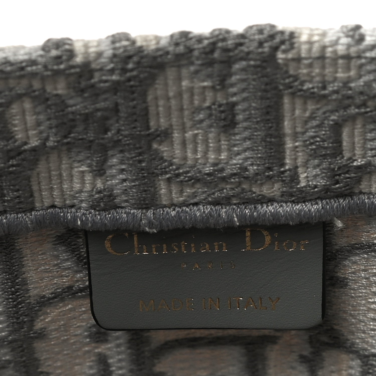 Christian Dior Oblique Medium Book Tote Grey 6 of 14