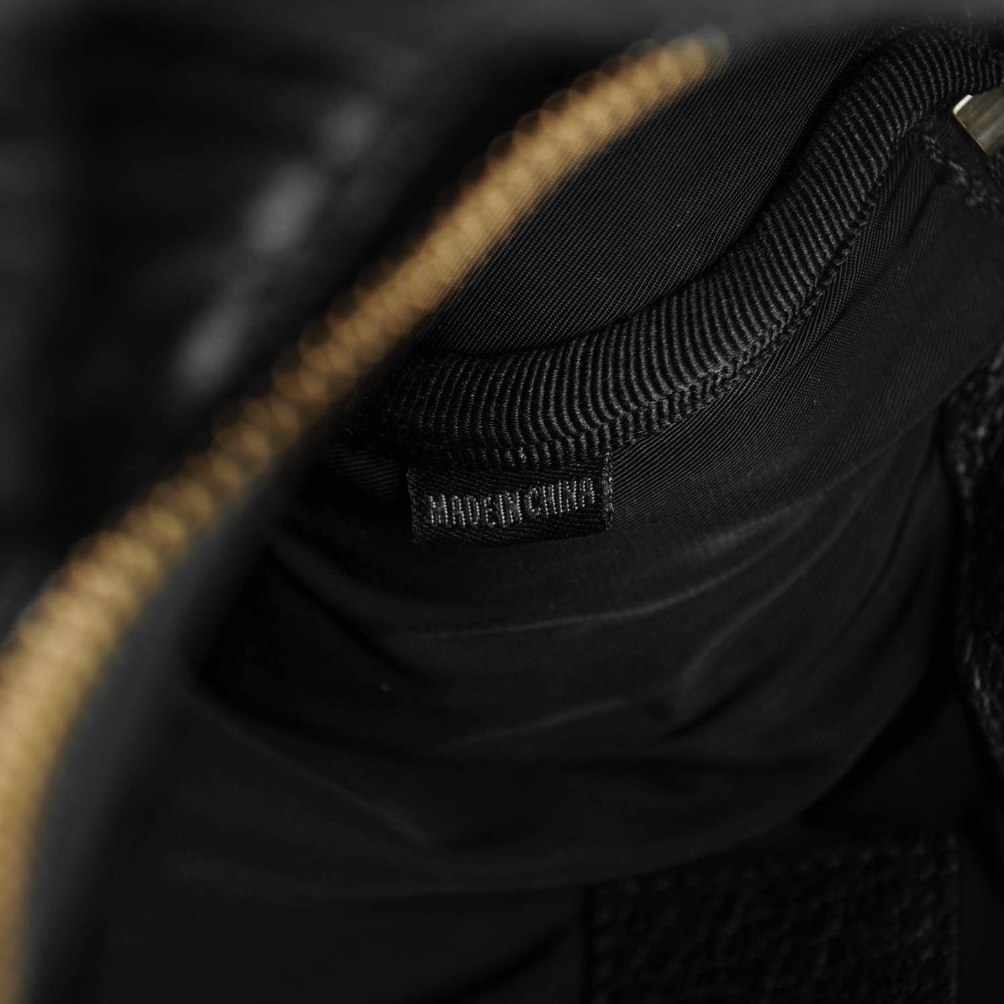 Pebbled Lambskin Rockie Black Antique Brass Hardware