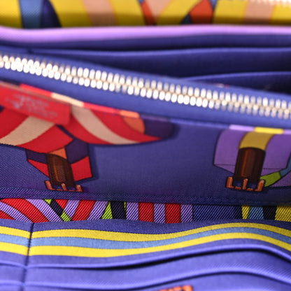 Hermes Epsom Silk'In Wallet Bougainvillea 6 of 9