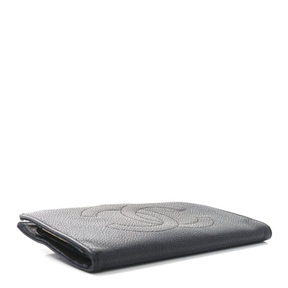 Chanel Caviar Timeless CC French Wallet Black 4 of 8
