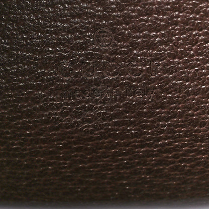 Gucci Monogram Jumbo GG Textured Dollar Calfskin Small Diana Tote Bag Camel Ebony New Acero Pomegranate Red 6 of 11