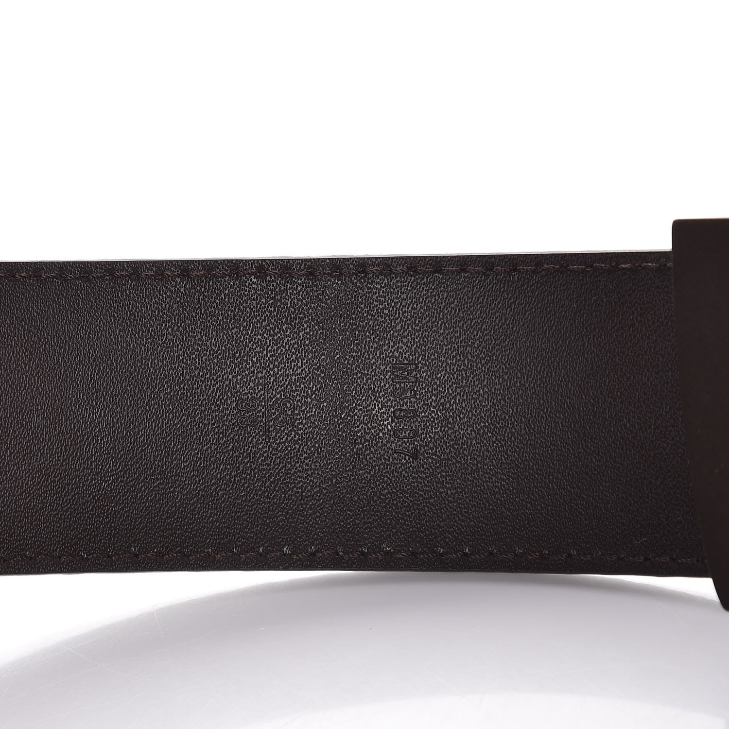 Louis Vuitton Damier Ebene 40mm LV Initiales Belt 95 38 5 of 9
