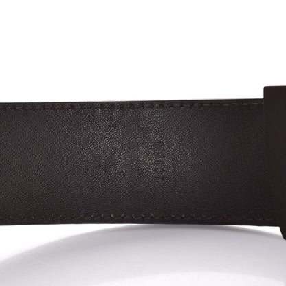 Louis Vuitton Damier Ebene 40mm LV Initiales Belt 95 38 5 of 9