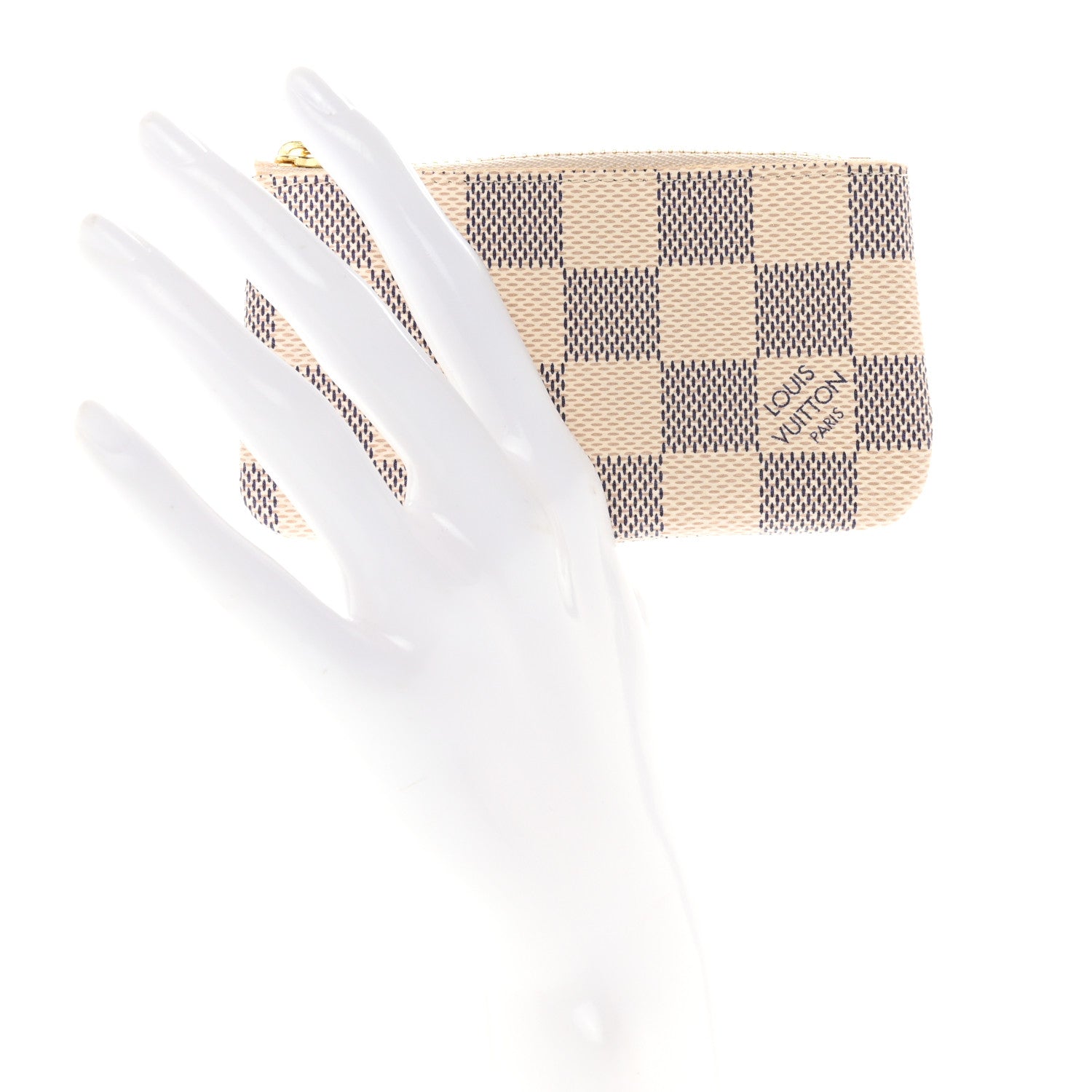 Louis Vuitton Damier Azur Key Pouch 2 of 8