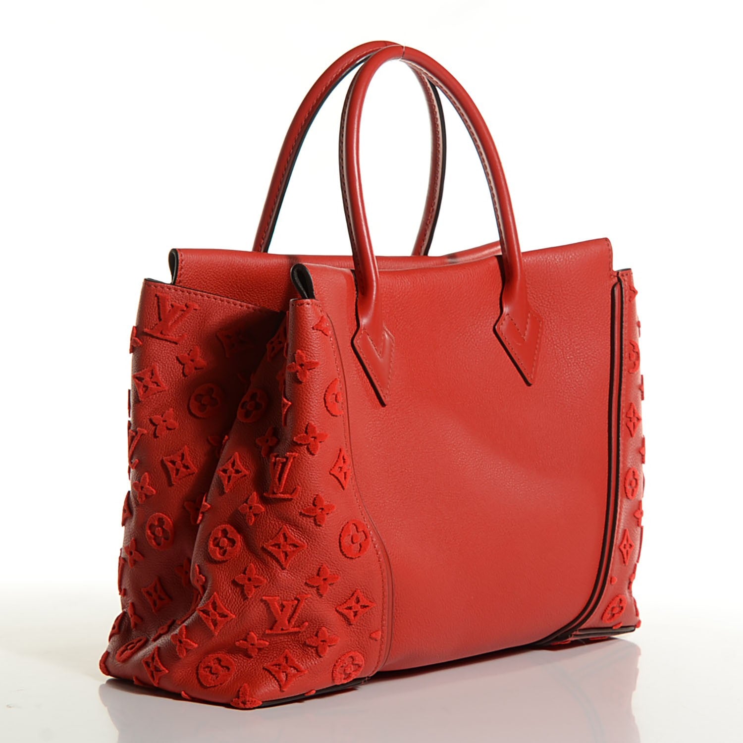 Louis Vuitton Veau Cachemire Tote W PM Paprika 10 of 14
