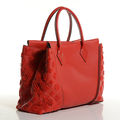 Louis Vuitton Veau Cachemire Tote W PM Paprika 10 of 14