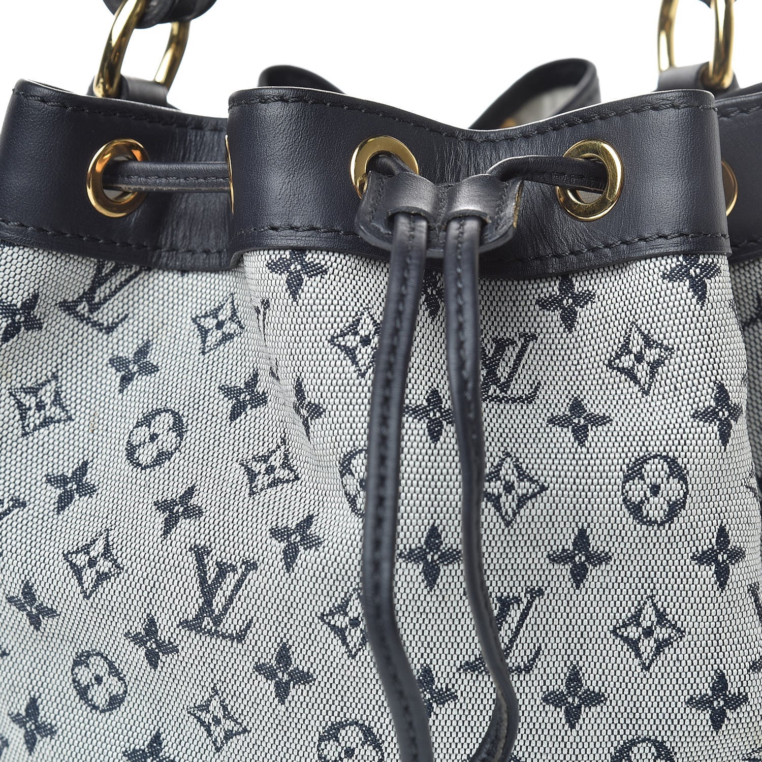 Louis Vuitton Mini Monogram Noelie Blue 11 of 17