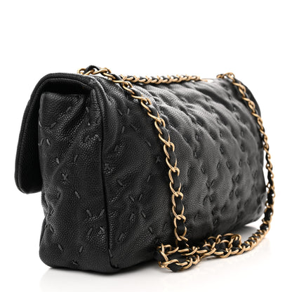 Chanel Caviar Wild Stitch Flap Black 3 of 10