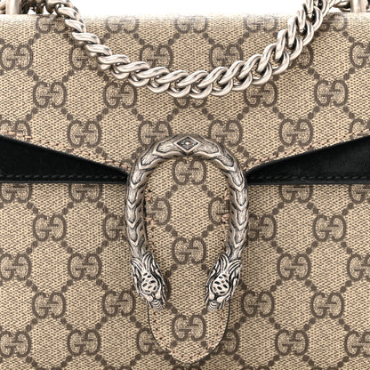 Gucci GG Supreme Monogram Mini Dionysus Shoulder Bag Black 8 of 13