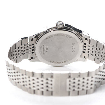 Gucci Stainless Steel 38mm G-Timeless Quartz Watch Navy 4 of 6