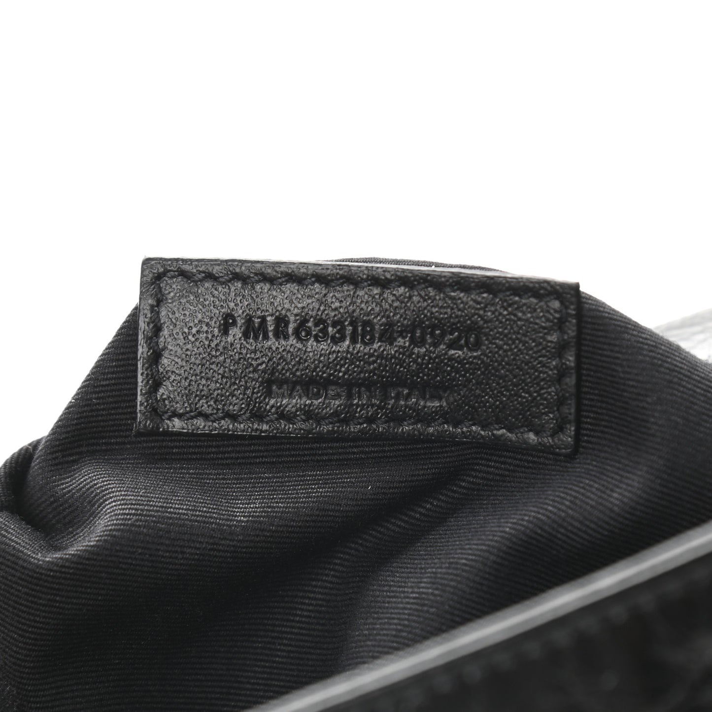 Crinkled Calfskin Matelasse Monogram Medium Niki Chain Satchel Black