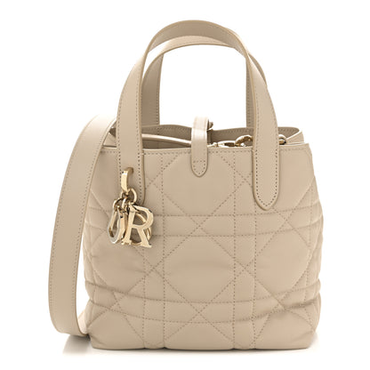 Christian Dior Calfskin Macrocannage Small Toujours Vertical Beige 1 of 10