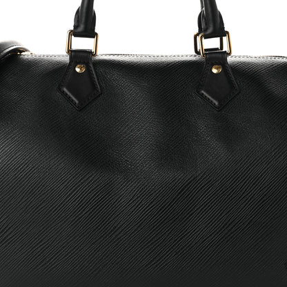 Louis Vuitton Epi Speedy Soft 30 Black 7 of 9