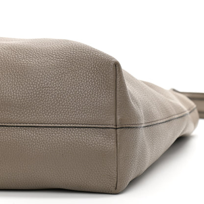 Prada Vitello Daino Zippered Tote Argilla 10 of 12