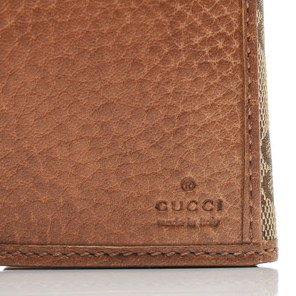 Gucci Monogram Old Libeccio Miss GG Continental Wallet Beige Ebony Light Brown 6 of 6