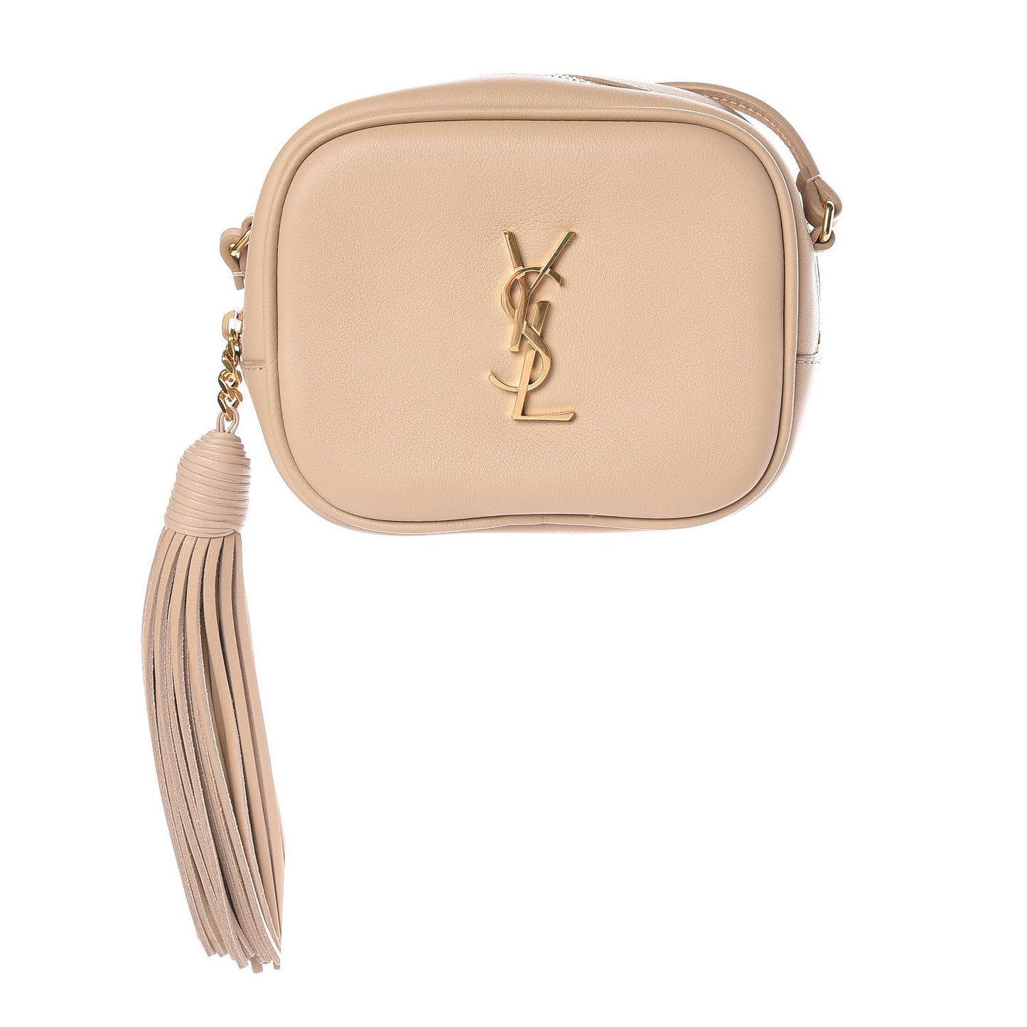 Nappa Monogram Blogger Bag Nude Powder