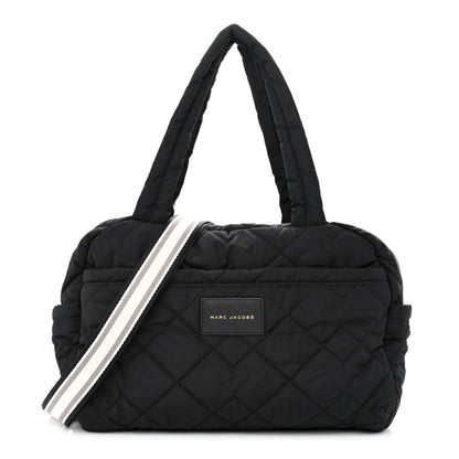 Marc Jacobs Nylon Quilted Medium Weekender Bag Black 1 of 12