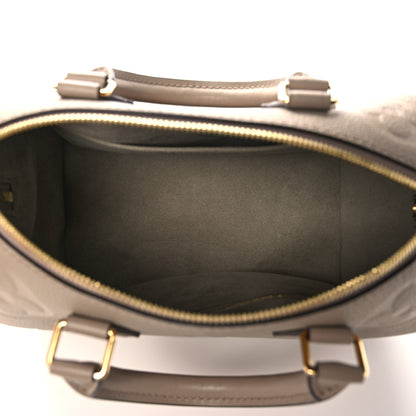 Louis Vuitton Empreinte Monogram Giant Speedy Bandouliere 25 Tourterelle 5 of 10