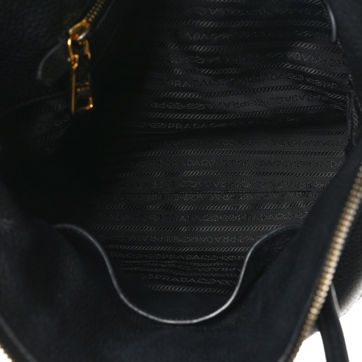 Vitello Daino Tote Black