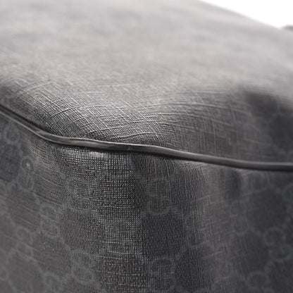 Gucci GG Supreme Monogram Duffle Bag Black 14 of 17