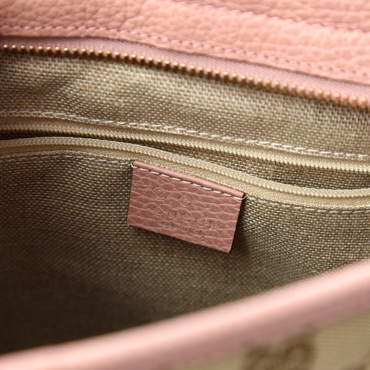Gucci Monogram Small Bree Tote Beige Soft Pink 8 of 12