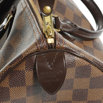 Louis Vuitton Damier Ebene Speedy 35 6 of 7