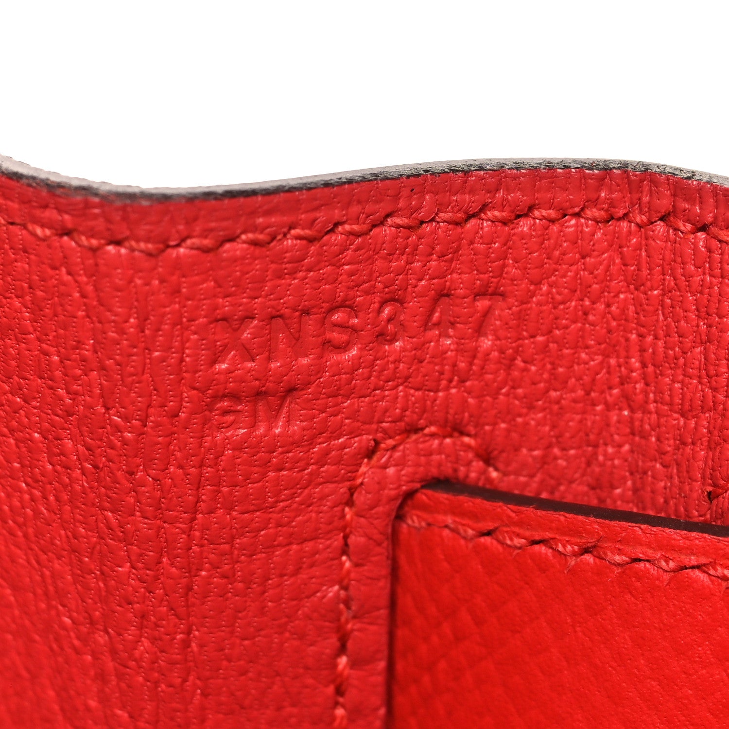 Hermes Epsom Kelly Sellier 32 Rouge Casaque 7 of 12