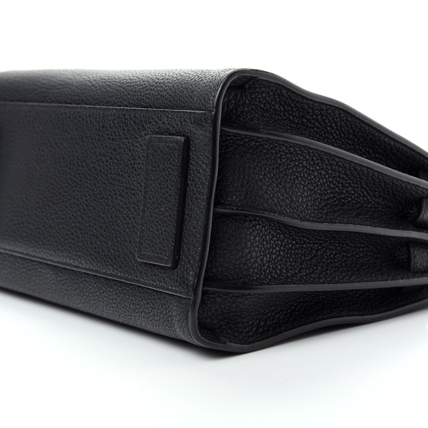 Saint Laurent Grained Calfskin Baby Sac De Jour Souple Black 7 of 9