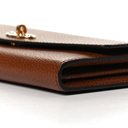 Mulberry Classic Grain Darley Wallet Oak 8 of 9