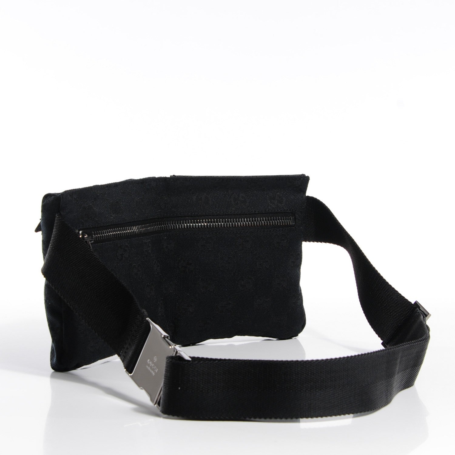 Gucci Monogram Belt Bag Black 4 of 7