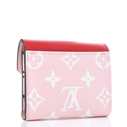 Louis Vuitton Monogram Giant Zoe Wallet Rouge Rose 3 of 8