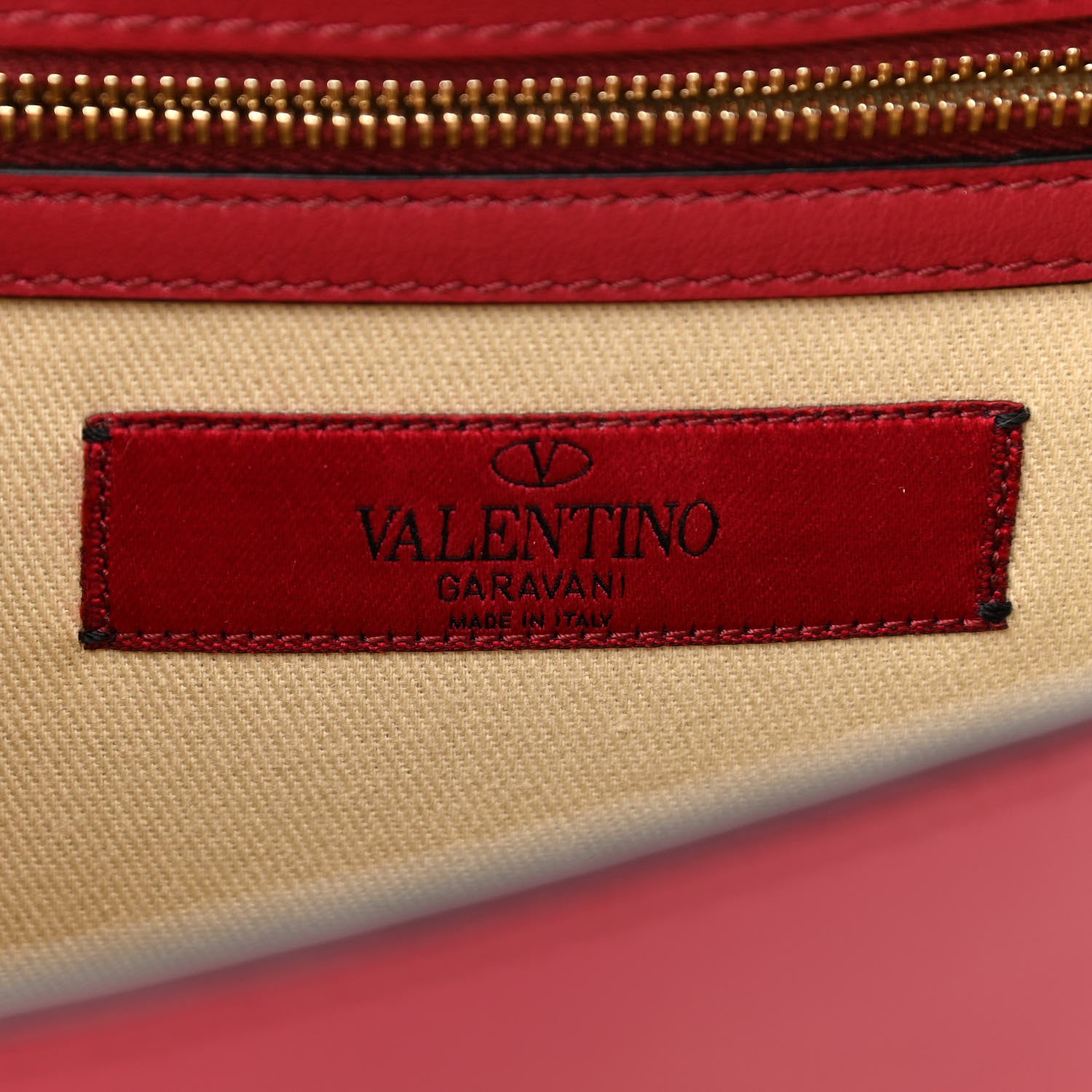 Valentino Garavani Vitello Medium Rockstud Flap Saddle Bag Scarlet 6 of 10