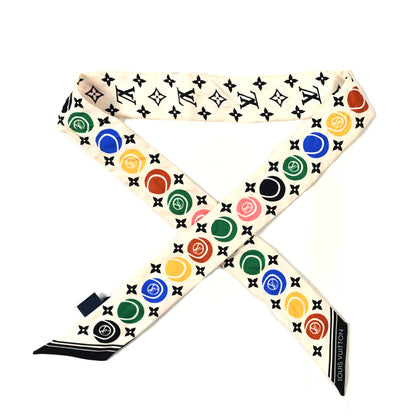 Louis Vuitton Silk Multicolor Bandeau White Multicolor 1 of 3