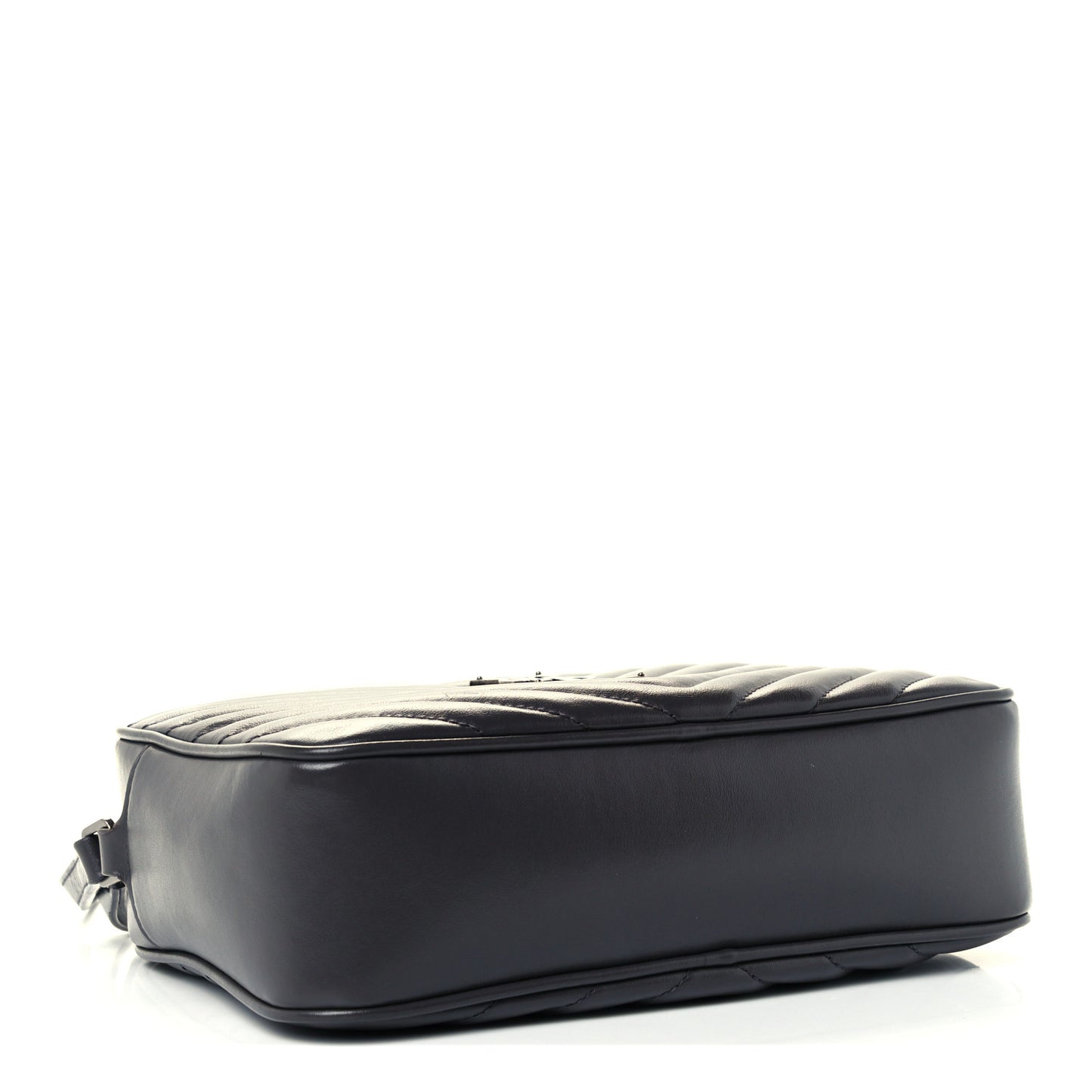 Calfskin Matelasse Monogram Lou Camera Bag Asphalt