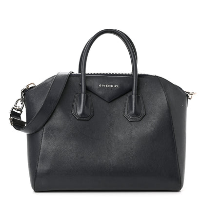 Givenchy Sugar Goatskin Medium Antigona Navy 1 of 15