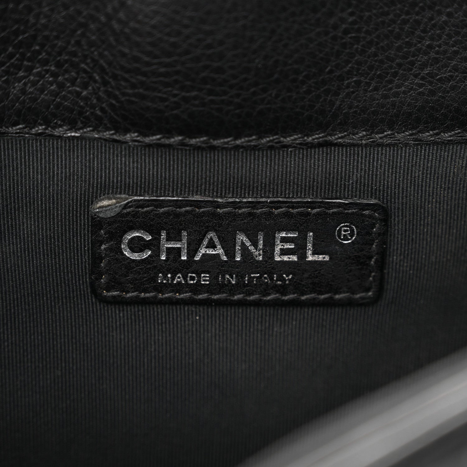 Chanel Calfskin New Medium Boy Reverso Flap Black 6 of 10