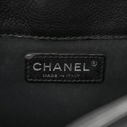 Chanel Calfskin New Medium Boy Reverso Flap Black 6 of 10