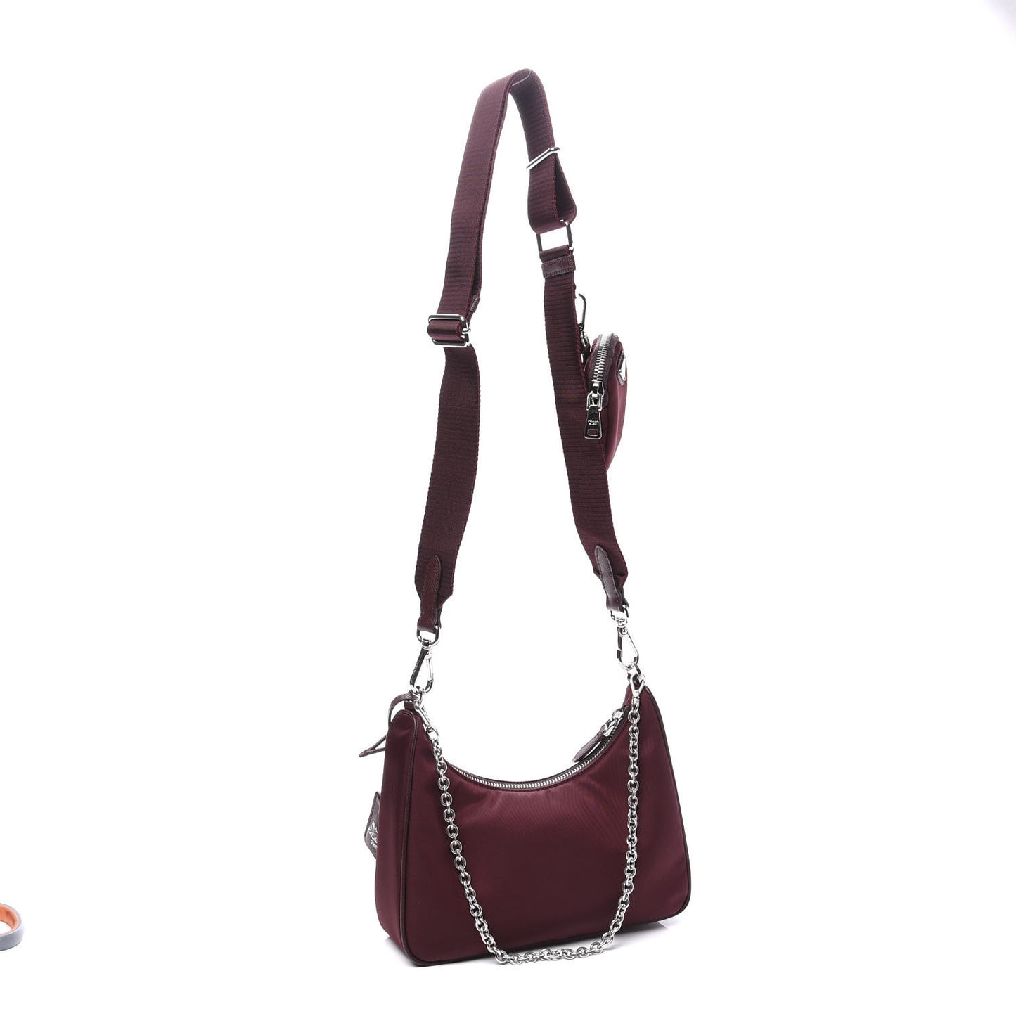 Tessuto Nylon Re-Edition 2005 Shoulder Bag Granato