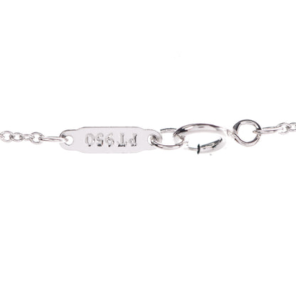 Tiffany Platinum Diamond .90ct Fleur De Lis Key Pendant Necklace 6 of 6