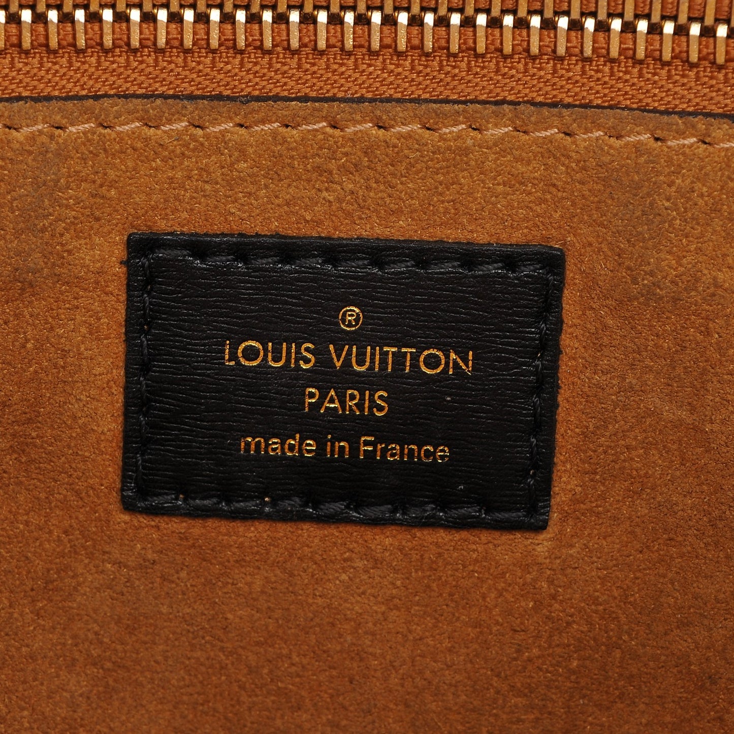 Monogram Cuir Orfevre Tote W PM Noisette