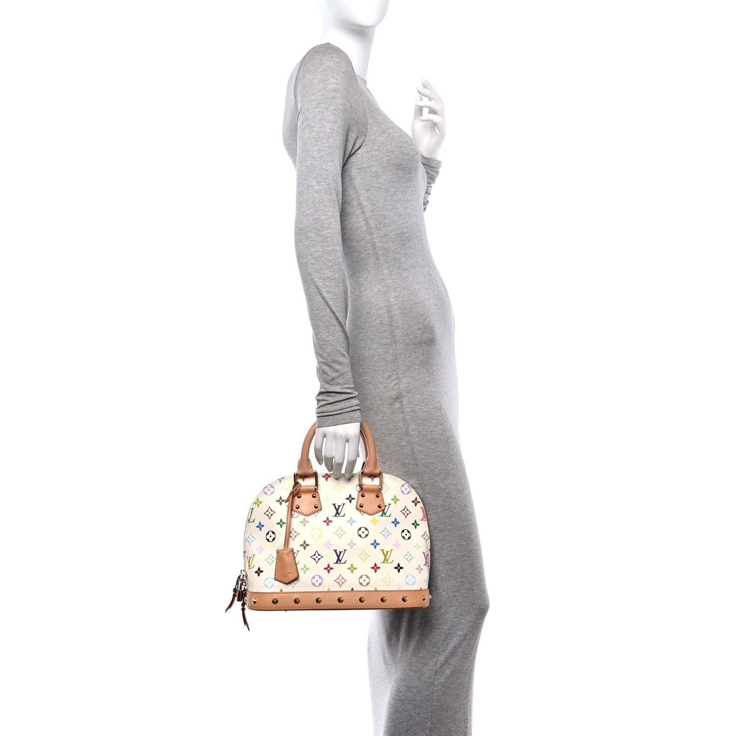 Louis Vuitton Monogram Multicolor Alma PM White 2 of 12